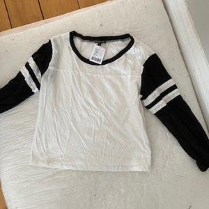 Urban Outfitters Cropped Jersey Top (NWT)